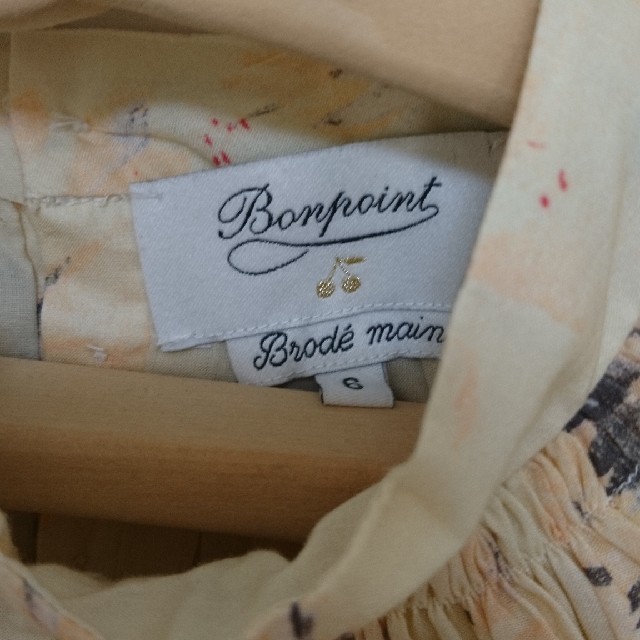 Bonpoint(ボンポワン)のボンポワンクチュールワンピース キッズ/ベビー/マタニティのキッズ服女の子用(90cm~)(ワンピース)の商品写真
