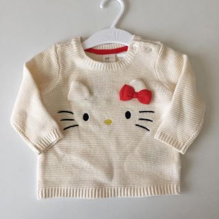 エイチアンドエム(H&M)のH&Mbaby ハローキティーニットセーター(ニット/セーター)