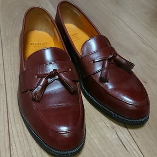 リーガル(REGAL)のリーガル ジオックス タッセルローファー 茶色 24.0(ローファー/革靴)