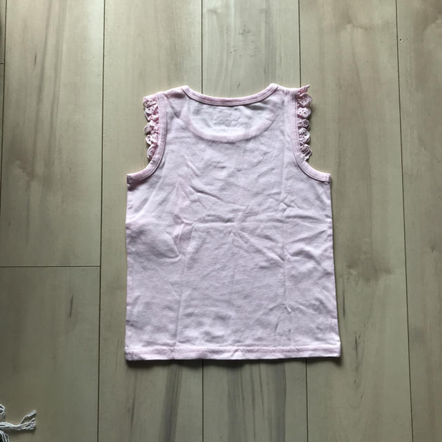 babyGAP(ベビーギャップ)の☆新品未使用☆GAPピンクタンクトップ100 キッズ/ベビー/マタニティのキッズ服女の子用(90cm~)(Tシャツ/カットソー)の商品写真