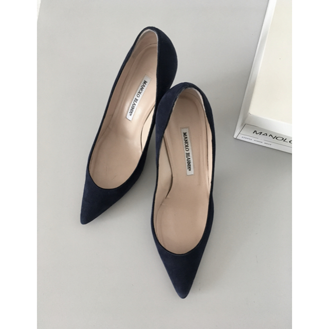 MANOLO BLAHNIK(マノロブラニク)のManolo blahnik マノロ ブラニク 37 パンプス キエッタ bb  レディースの靴/シューズ(ハイヒール/パンプス)の商品写真