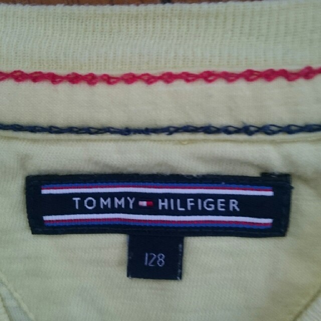 TOMMY HILFIGER(トミーヒルフィガー)のたんぽぽ様専用♥️トミー・ヒルフィガー レモンイエロー  キッズ/ベビー/マタニティのキッズ服男の子用(90cm~)(Tシャツ/カットソー)の商品写真