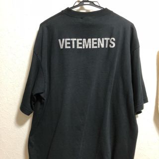 シュプリーム(Supreme)のvetements リフレクター tee(Tシャツ/カットソー(半袖/袖なし))