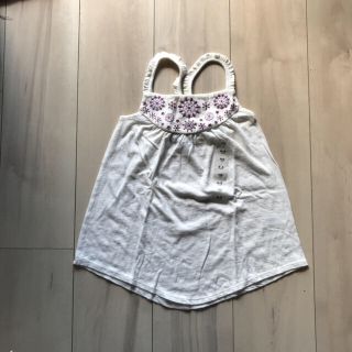 ベビーギャップ(babyGAP)の☆新品未使用☆GAP刺繍キャミソール110(Tシャツ/カットソー)