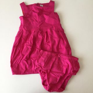 ザラキッズ(ZARA KIDS)のzara  紫ピンク ワンピース(ワンピース)