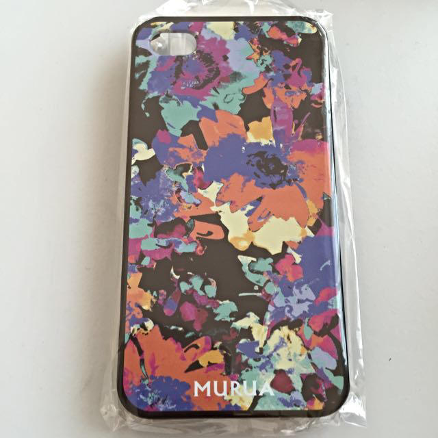 MURUA(ムルーア)の新品‼︎MURUA iPhone4ケース スマホ/家電/カメラのスマホアクセサリー(モバイルケース/カバー)の商品写真