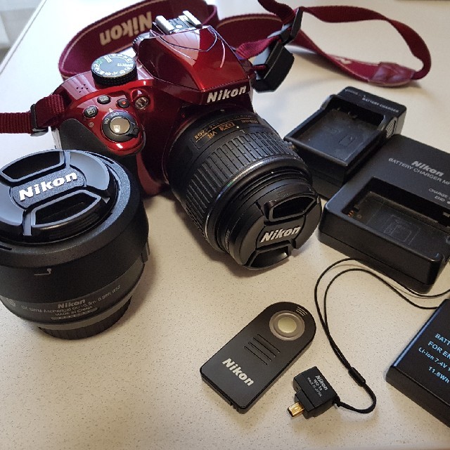 Nikon D3300　標準レンズスマホ/家電/カメラ