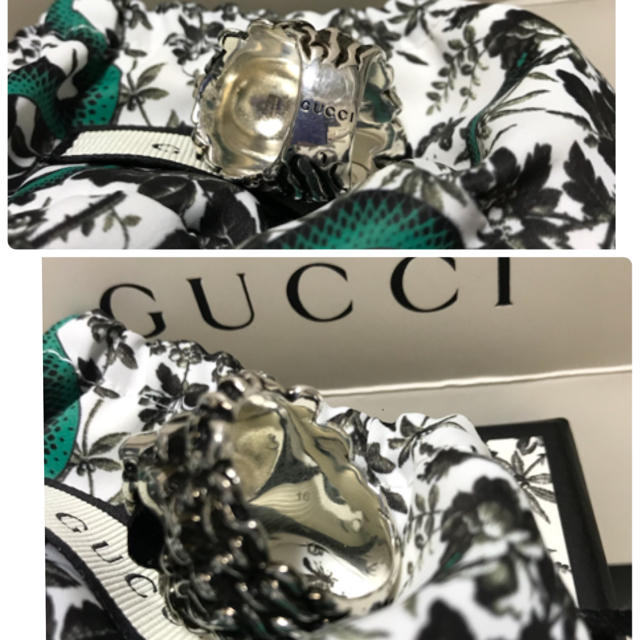 Gucci(グッチ)のGUCCI ライオンヘッド リング メンズのアクセサリー(リング(指輪))の商品写真