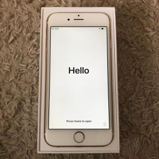 アップル(Apple)のmog様専用 iPhone6 64GB ローズゴールド SIMなし(スマートフォン本体)