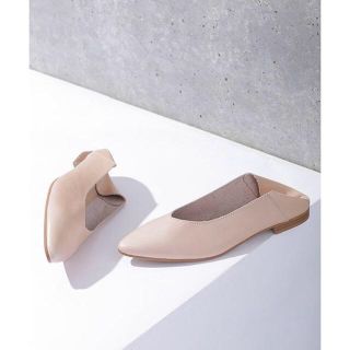 STIL MODA 本革　バブーシュ　パンプス　ベージュ(その他)