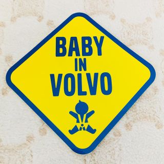 ボルボ(Volvo)の［新品・未使用］VOLVO ベビーステッカー(その他)