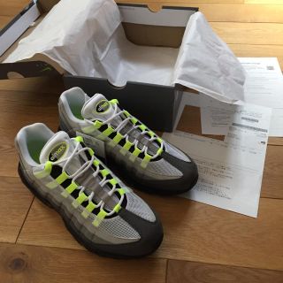 ナイキ(NIKE)のNIKE airmax95OGイエローグラデサイズ10新品未使用(スニーカー)