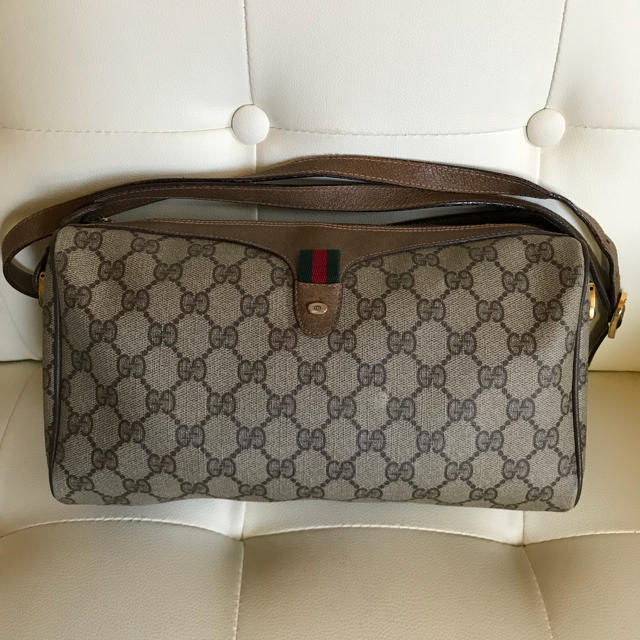 GUCCI オールドグッチ シェリーライン ミニ ボストン ショルダー