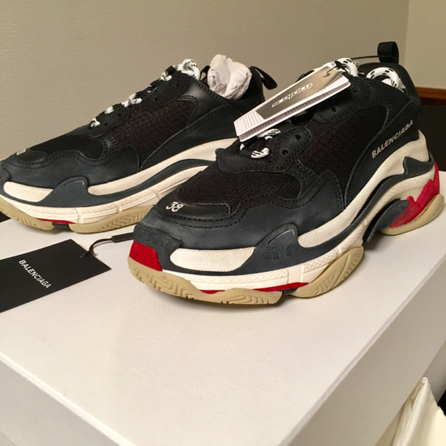 3年保証』 Balenciaga 38 トリプルs バレンシアガ - スニーカー