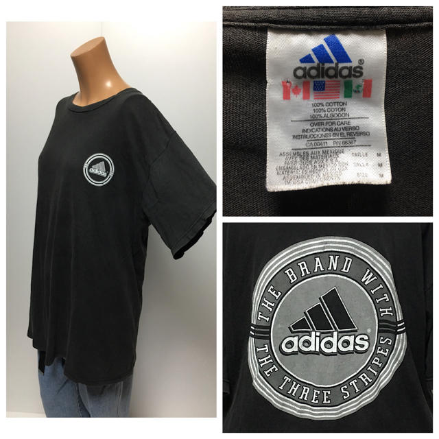 adidas(アディダス)の【⬇︎値下げ中¥12000】90's adidas OLD ヴィンテージ M メンズのトップス(Tシャツ/カットソー(半袖/袖なし))の商品写真