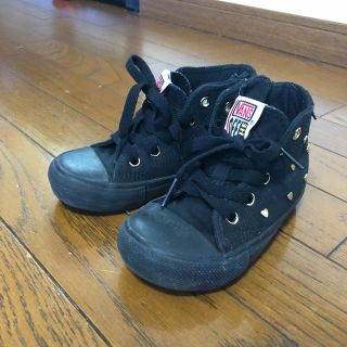 ヴァンズ(VANS)のVANS ハートスタッズスニーカー 16㎝(スニーカー)