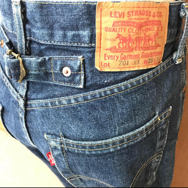 Levis 701XX ハイウエスト レディースデニム W29 2