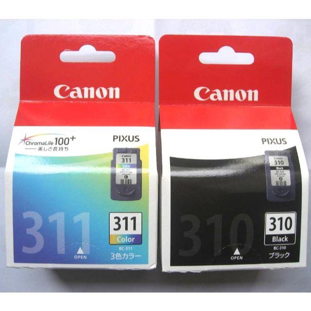 Canon - CANON 純正インク BC-310（黒） BC-311（カラー）の通販 by FRIL's shop｜キヤノンならラクマ