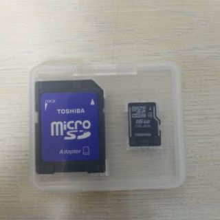 トウシバ(東芝)のmicroSD　16G TOSHIBA　東芝　未使用品　送料無料(その他)