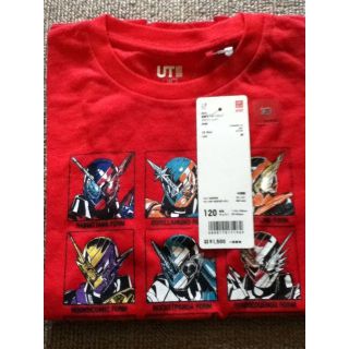 ユニクロ(UNIQLO)の亜莉苡様専用　仮面ライダービルド　ユニクロＴシャツ　120㎝(Tシャツ/カットソー)