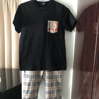 バーバリー(BURBERRY)のキッズ バーバリー T シャツ 130& バーバリー  パンツ 120 セット(Tシャツ/カットソー)