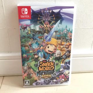 ニンテンドースイッチ(Nintendo Switch)の美品★スナックワールド トレジャラーズ ゴールド(携帯用ゲームソフト)