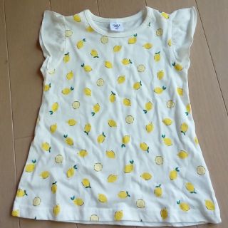 アカチャンホンポ(アカチャンホンポ)の新品　フレンチスリーブ　ノースリーブカットソー　Ｔシャツ　100　女の子(Tシャツ/カットソー)