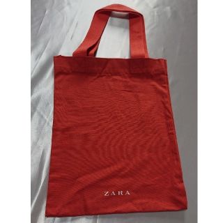 ザラ(ZARA)の新品★ZARA ザラ 手持ちバッグ オレンジ(トートバッグ)