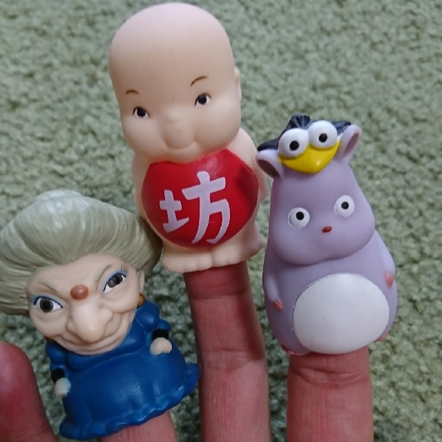 ジブリ - ジブリ 指人形 千と千尋の神隠しの通販 by |ジブリ ジブリ - ジブリ 指人形 千と千尋の神隠しの通販 by |ジブリ