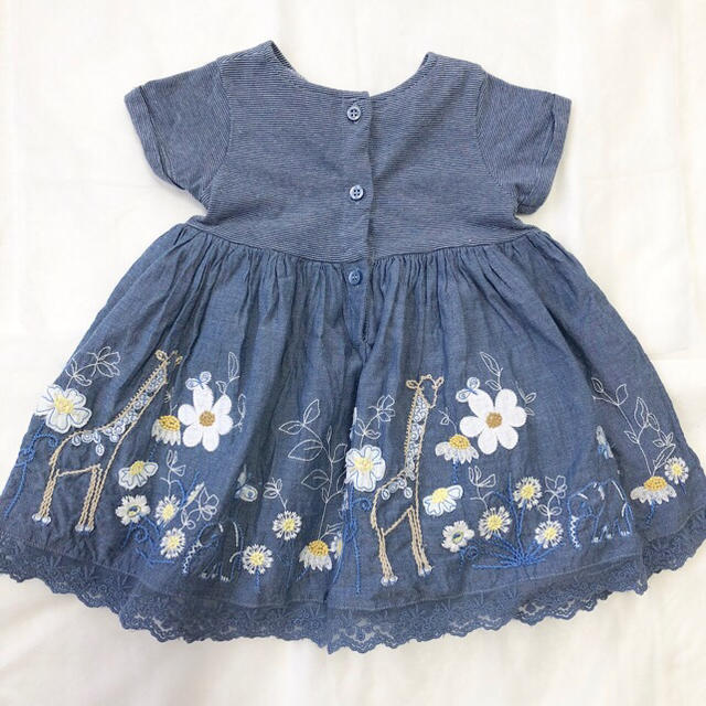 NEXT(ネクスト)の【美品】NEXT/女の子/9-12month/ワンピース キッズ/ベビー/マタニティのベビー服(~85cm)(ワンピース)の商品写真