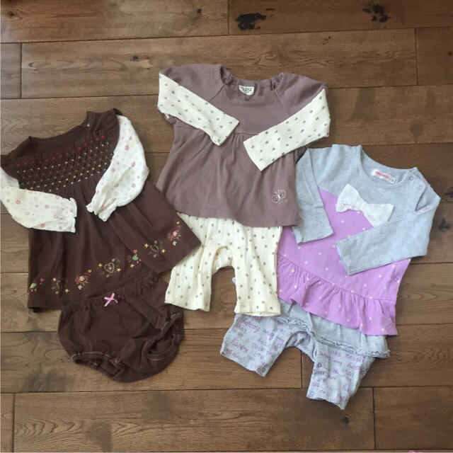 anyFAM(エニィファム)の80サイズ nou petit他 春秋服 ☆6枚まとめ売り☆ キッズ/ベビー/マタニティのベビー服(~85cm)(パンツ)の商品写真