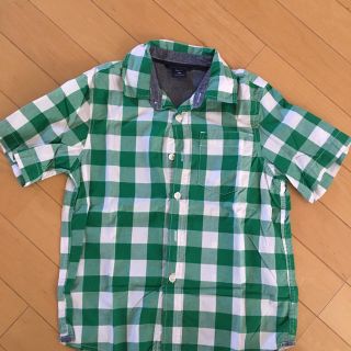 ギャップ(GAP)のジュニア チェックシャツ GAP 120センチ(ブラウス)