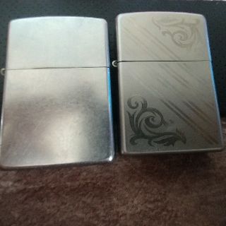 zippo ジッポ 2個セット　6/4まで送料込み(タバコグッズ)