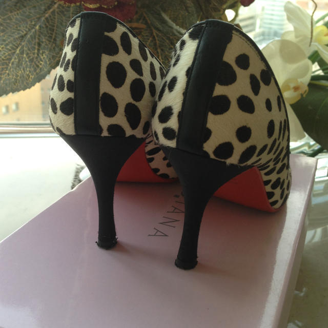 DIANA(ダイアナ)のハラコの可愛い👠２２㎝ レディースの靴/シューズ(ハイヒール/パンプス)の商品写真