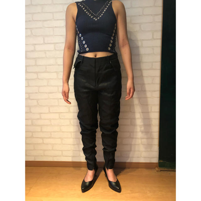 TOPSHOP(トップショップ)の[未使用]Topshop サマーニットトップス レディースのトップス(タンクトップ)の商品写真