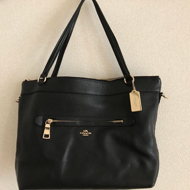 COACH 総レザー 2way バック - ショルダーバッグ