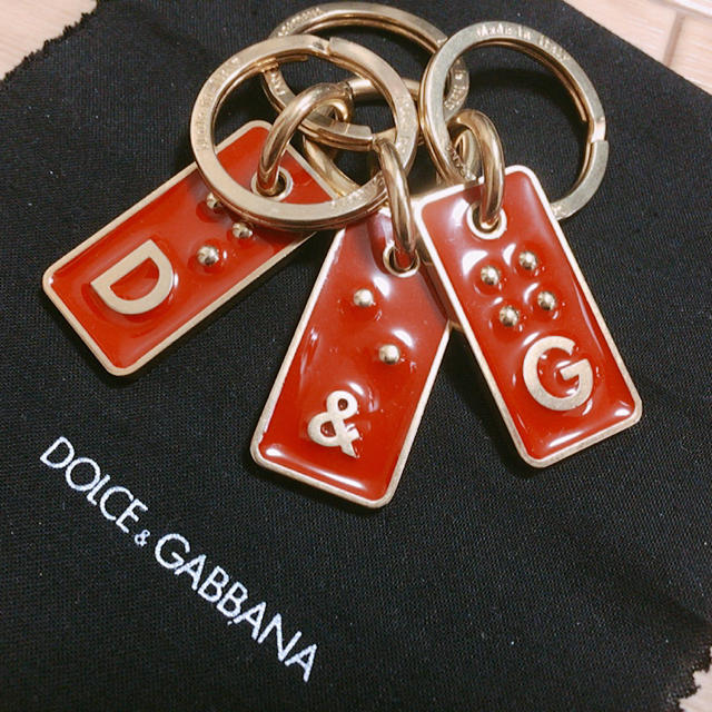 DOLCE&GABBANA(ドルチェアンドガッバーナ)のキーホルダー キーリング ドルガバ レディースのファッション小物(キーホルダー)の商品写真