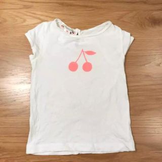 ボンポワン(Bonpoint)の【最終値下げ】ボンポワン チェリーTシャツ 18M(シャツ/カットソー)