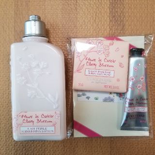 ロクシタン(L'OCCITANE)の【新品】ロクシタン　ボディミルク、ソープ、ハンドクリームセット(ハンドクリーム)