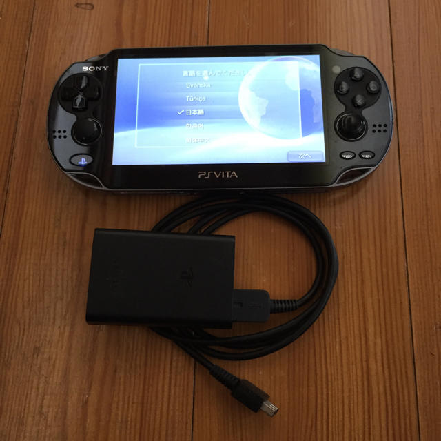 PlayStation Vita - PSVITA PCH-1100 SIMカード対応の通販 by ひまな日々's shop｜プレイ