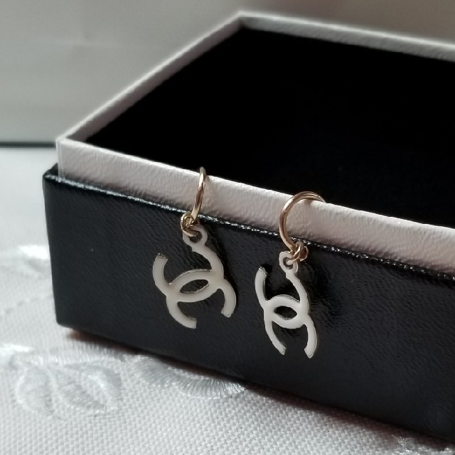 専用✨CHANEL✨シャネルピアスゆらゆら揺れて素敵なピアス 正規品 - 1