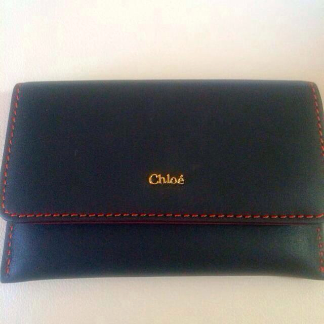 Chloe(クロエ)のChloe カードケース レディースのファッション小物(名刺入れ/定期入れ)の商品写真