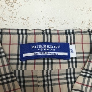 【人気商品】Burberry バーバリー　チェックシャツ　レディース シャツ/ブラウス(七分/長袖) 【超新作】
