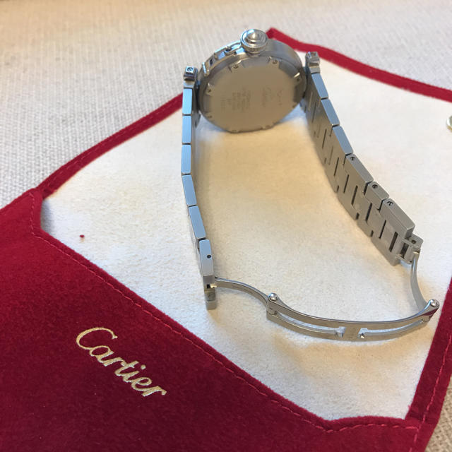 Cartier(カルティエ)のカルティエ パシャ メリディアン GMT 腕時計 メンズの時計(金属ベルト)の商品写真