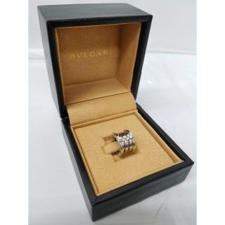 ブルガリ(BVLGARI)の値下！ブルガリB-zero1ビーゼロワン ネックレストップ K18WG(ネックレス)