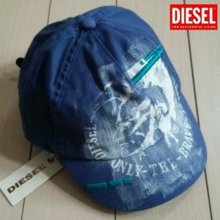 ディーゼル(DIESEL)のDIESEL デニム風キャップ(キャップ)