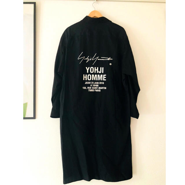 Yohji Yamamoto(ヨウジヤマモト)のYohji Yamamoto スタッフコート Staff coat 超美品 メンズのジャケット/アウター(トレンチコート)の商品写真