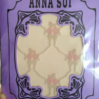 アナスイ(ANNA SUI)のアナスイ バラ柄タイツ(タイツ/ストッキング)