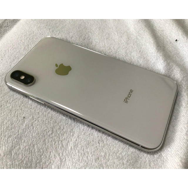 週末限定値下げ au iPhoneX 64G シルバー