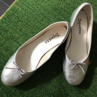 レペット(repetto)のレペット シルバー カミーユ(バレエシューズ)